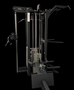 3-Stack    North American Muscle offers the Performance Series 3 Stack/ 4 Station Jungle Gym. The NAM Performance Series 3 Stack/ 4 station machine is a 